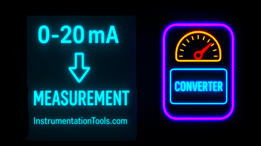 0-20 mA Analog Signal to Measurement Converter Tool